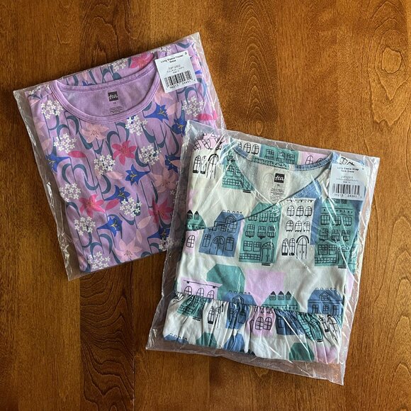 Tea Collection long-sleeve dresses 10 NWT - Picture 1 of 14